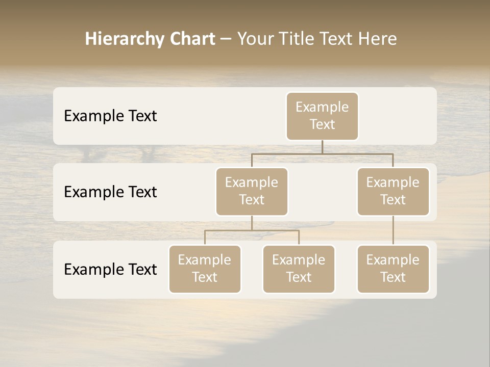 Surfers Walk From The Beach In The Evening PowerPoint Template