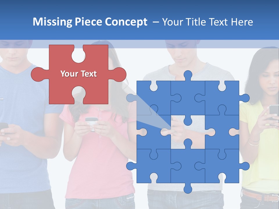 Generation In Phones PowerPoint Template