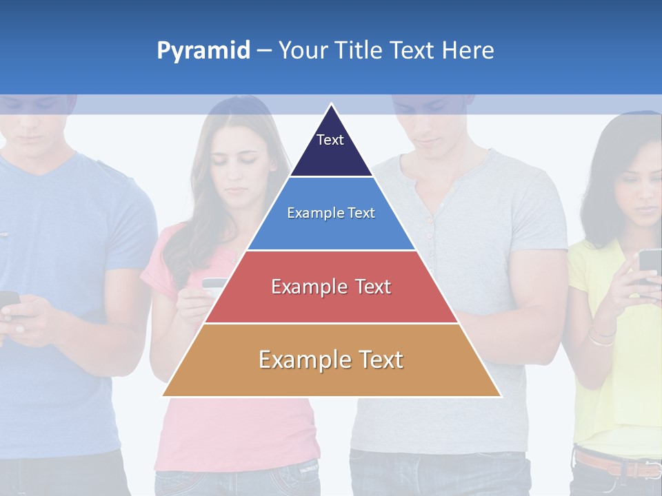 Generation In Phones PowerPoint Template