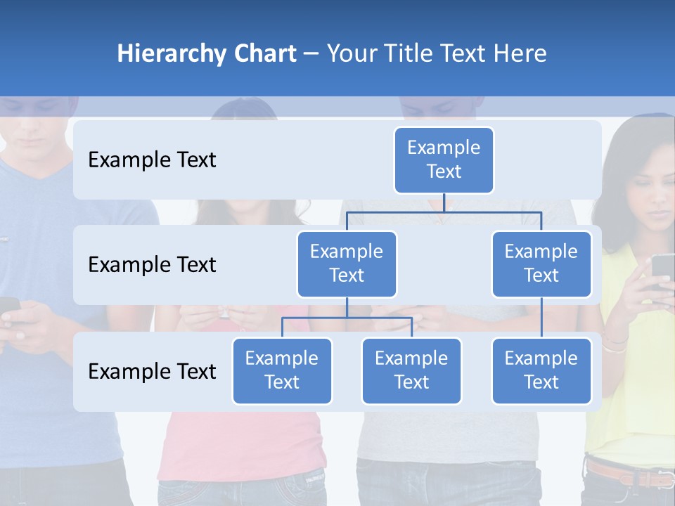 Generation In Phones PowerPoint Template