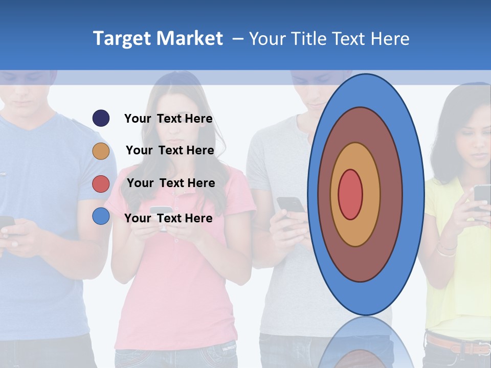 Generation In Phones PowerPoint Template