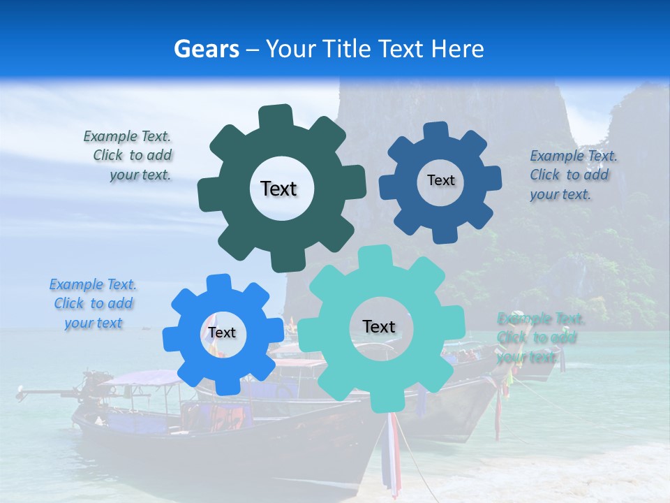 Paradise Island PowerPoint Template