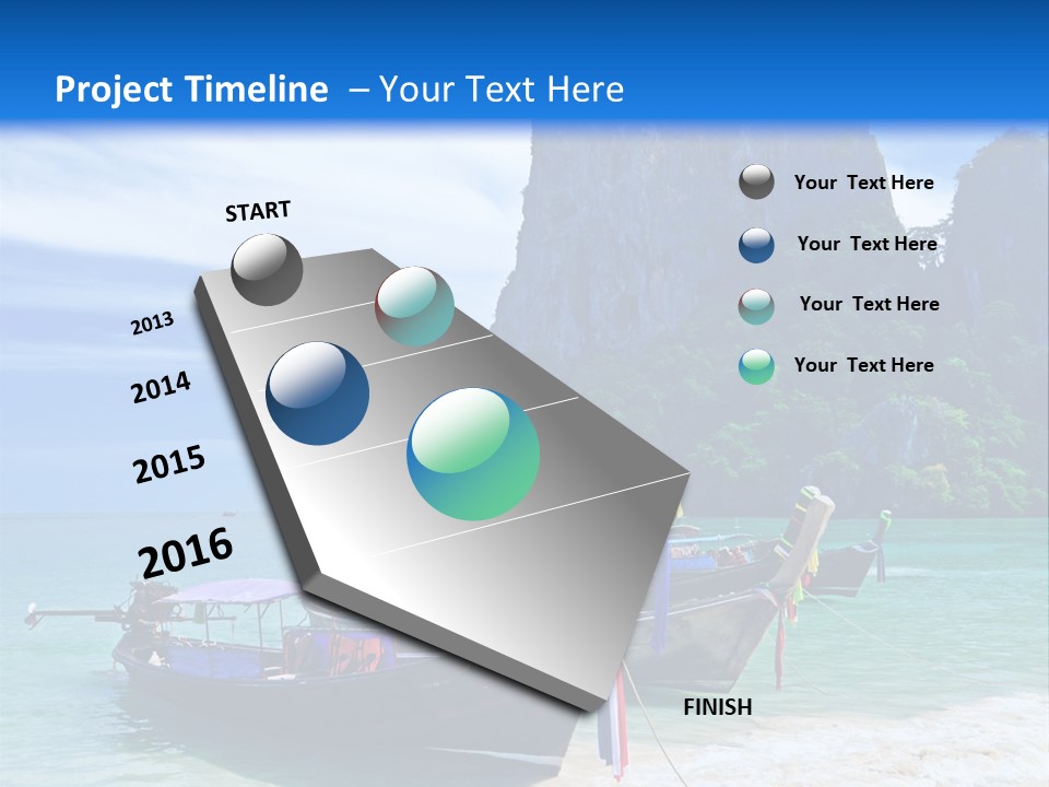 Paradise Island PowerPoint Template