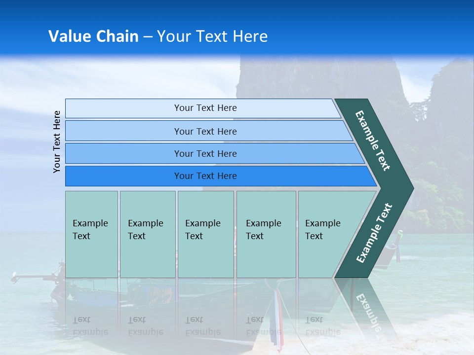 Paradise Island PowerPoint Template