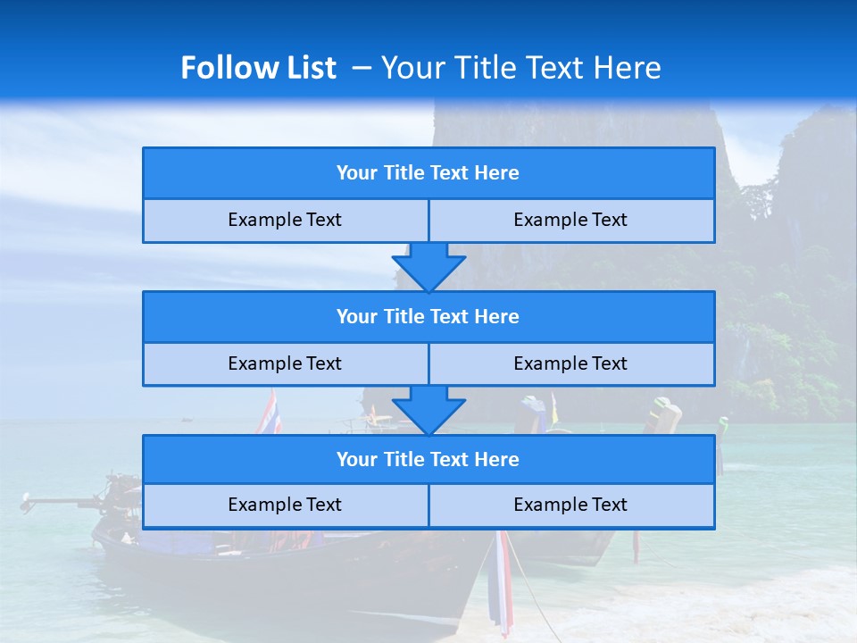 Paradise Island PowerPoint Template