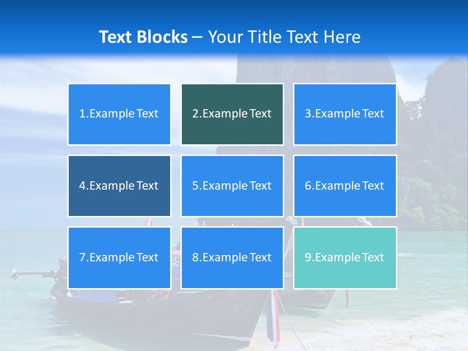 Paradise Island PowerPoint Template