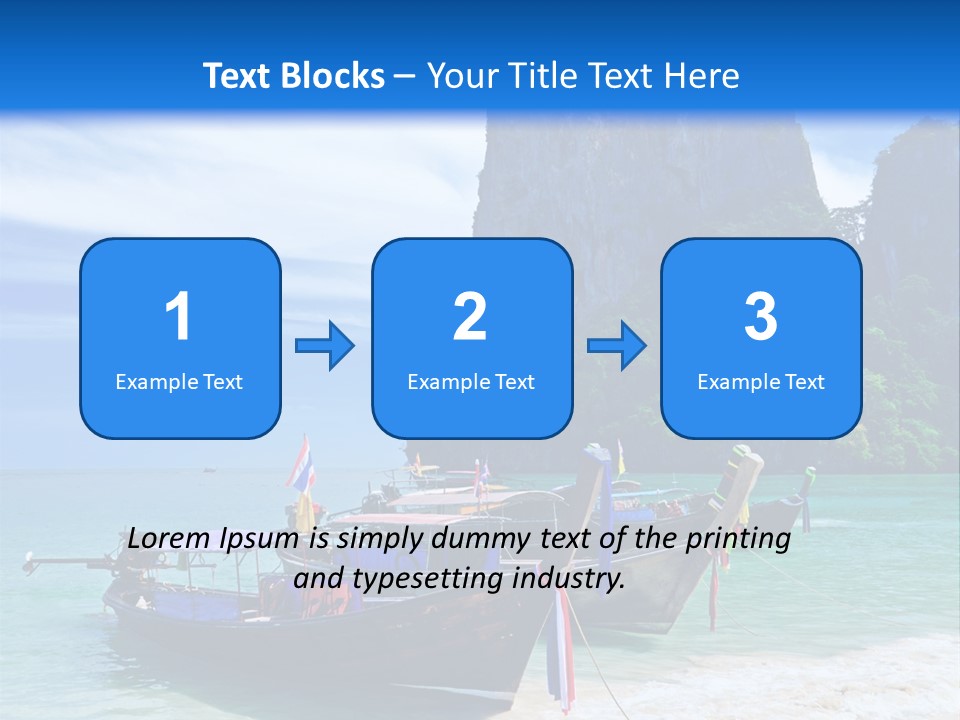 Paradise Island PowerPoint Template