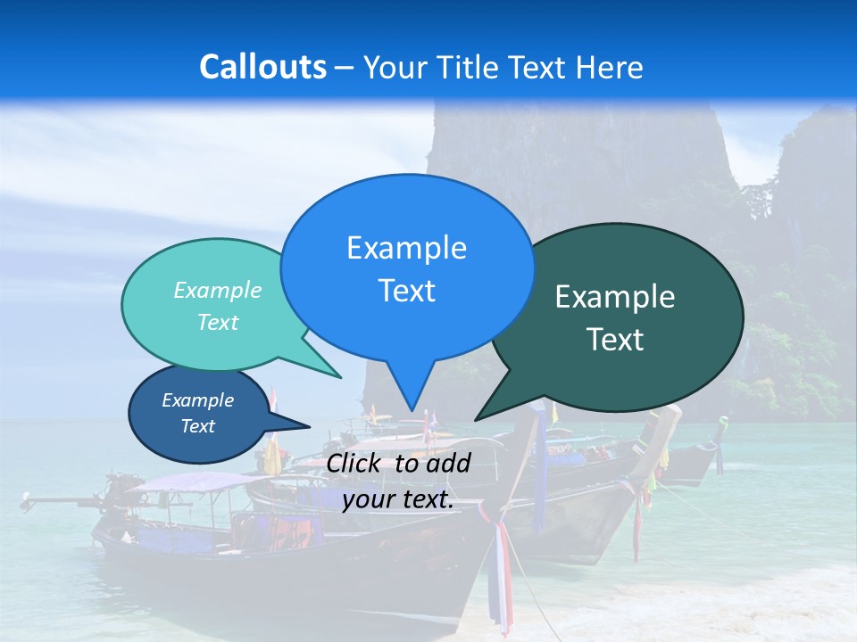 Paradise Island PowerPoint Template