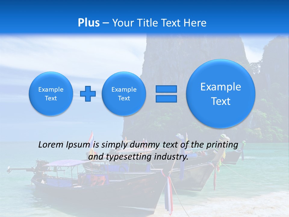 Paradise Island PowerPoint Template