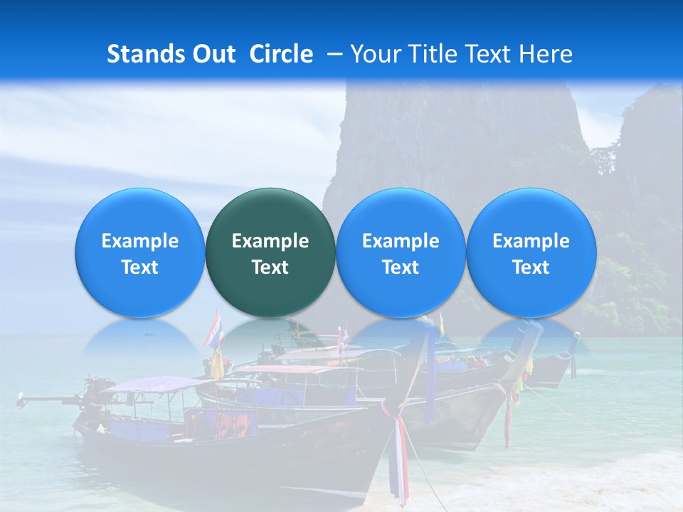 Paradise Island PowerPoint Template