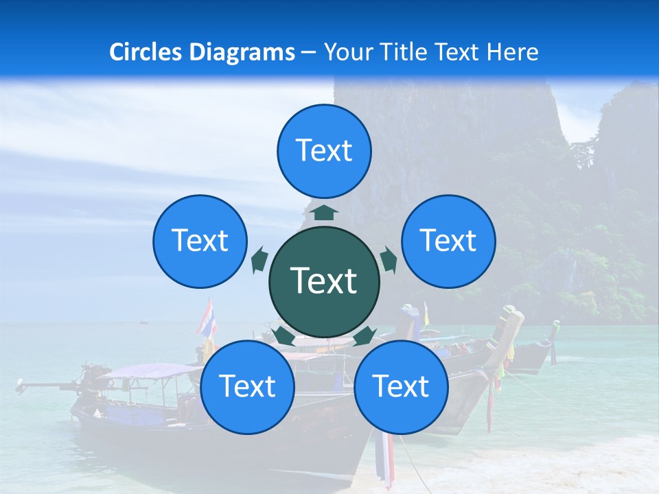 Paradise Island PowerPoint Template