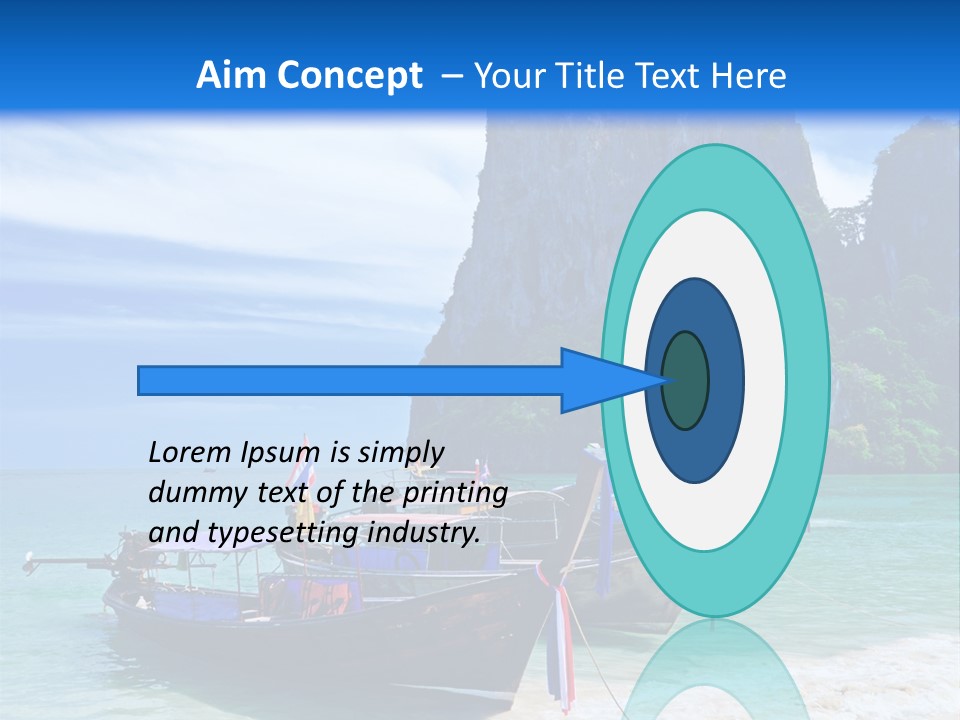 Paradise Island PowerPoint Template