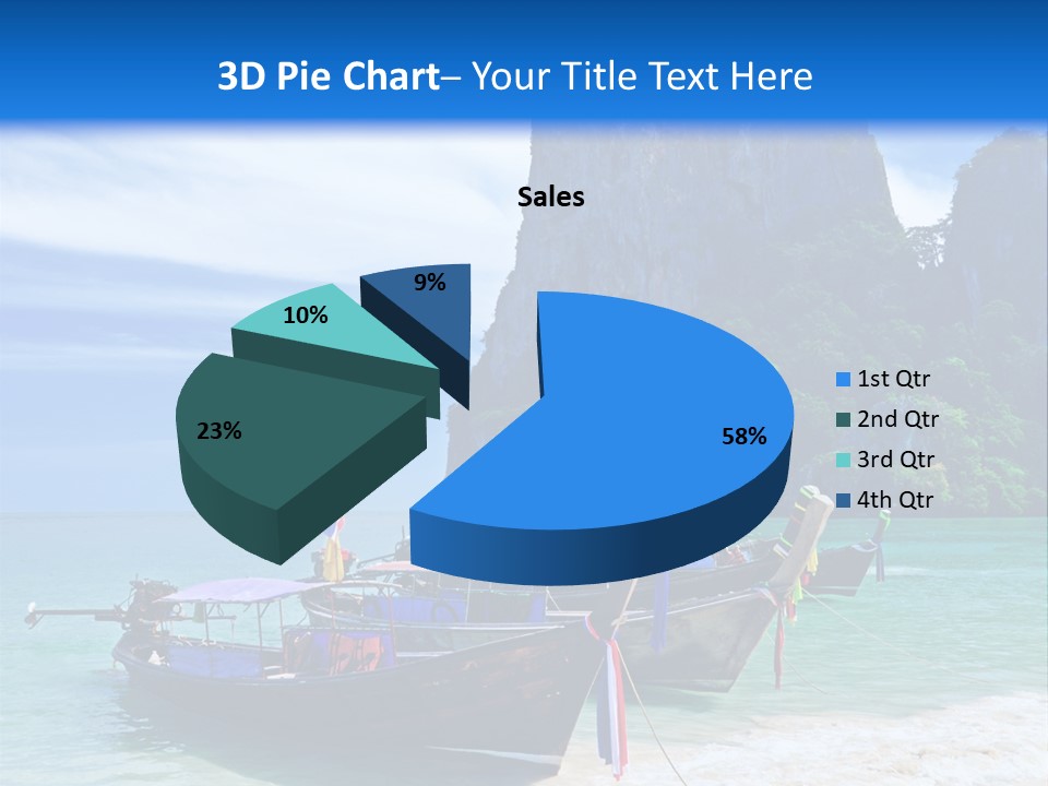 Paradise Island PowerPoint Template