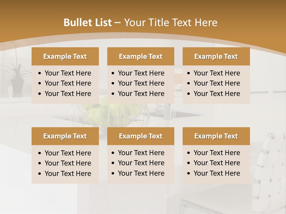 Big Kitchen PowerPoint Template