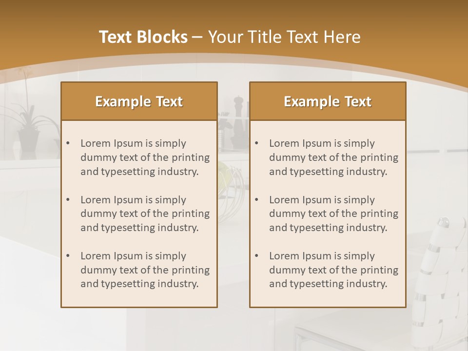 Big Kitchen PowerPoint Template