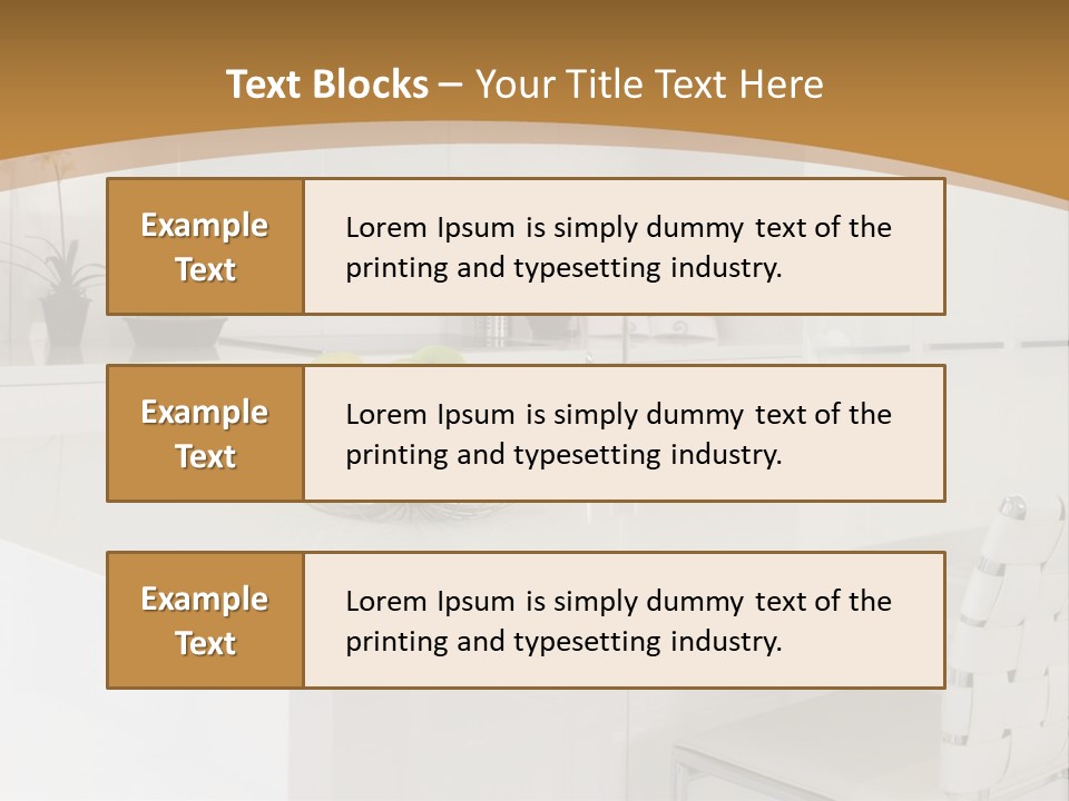 Big Kitchen PowerPoint Template