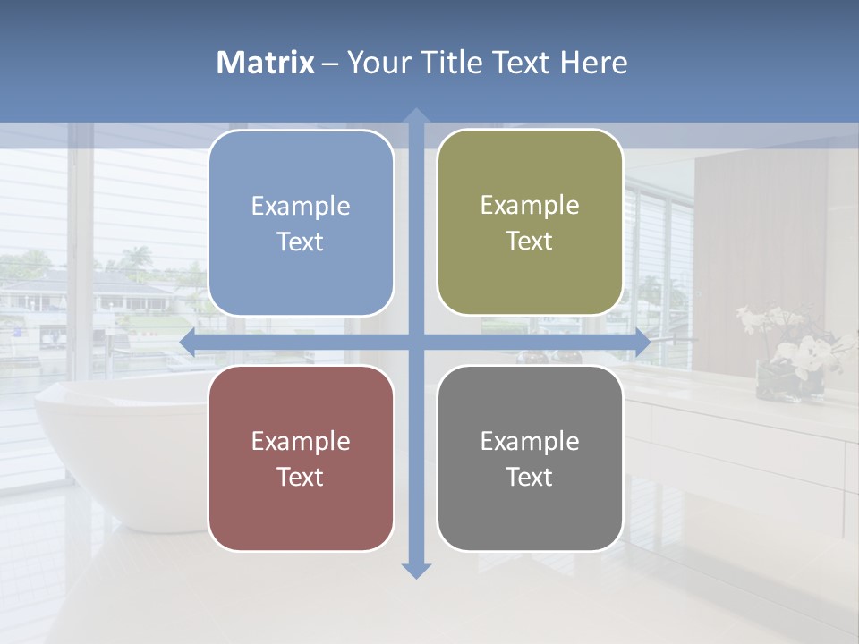 Large Bathroom PowerPoint Template