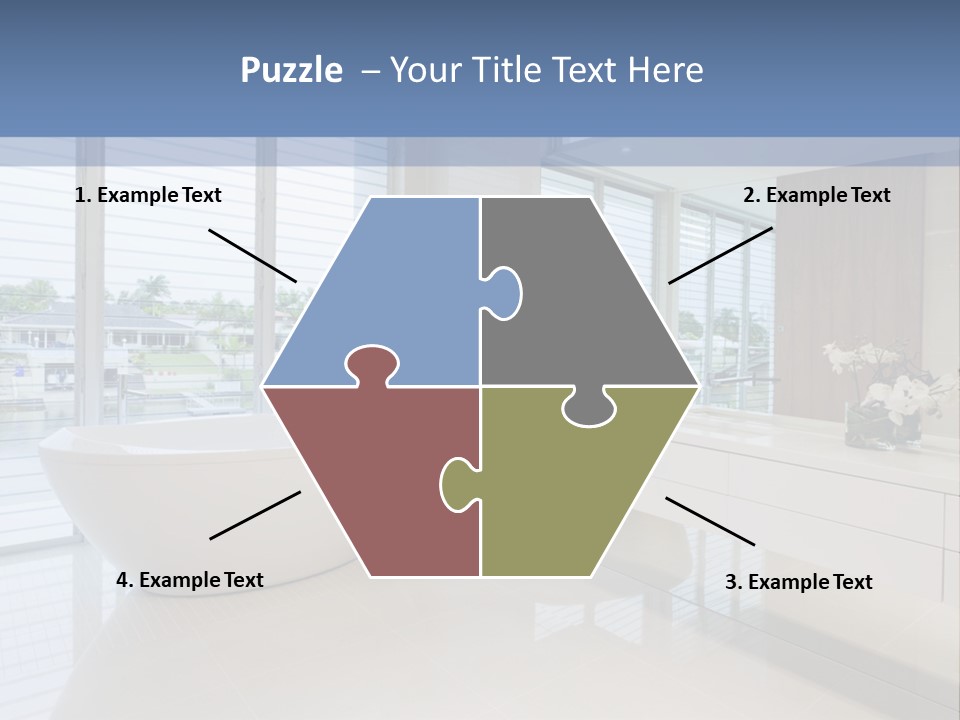 Large Bathroom PowerPoint Template