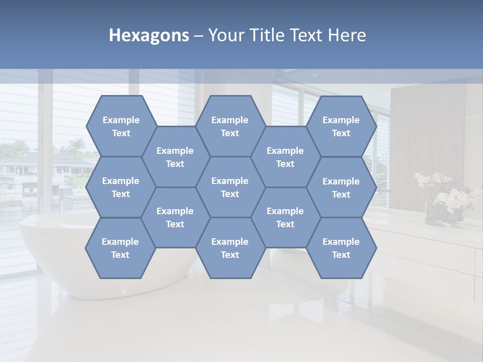Large Bathroom PowerPoint Template