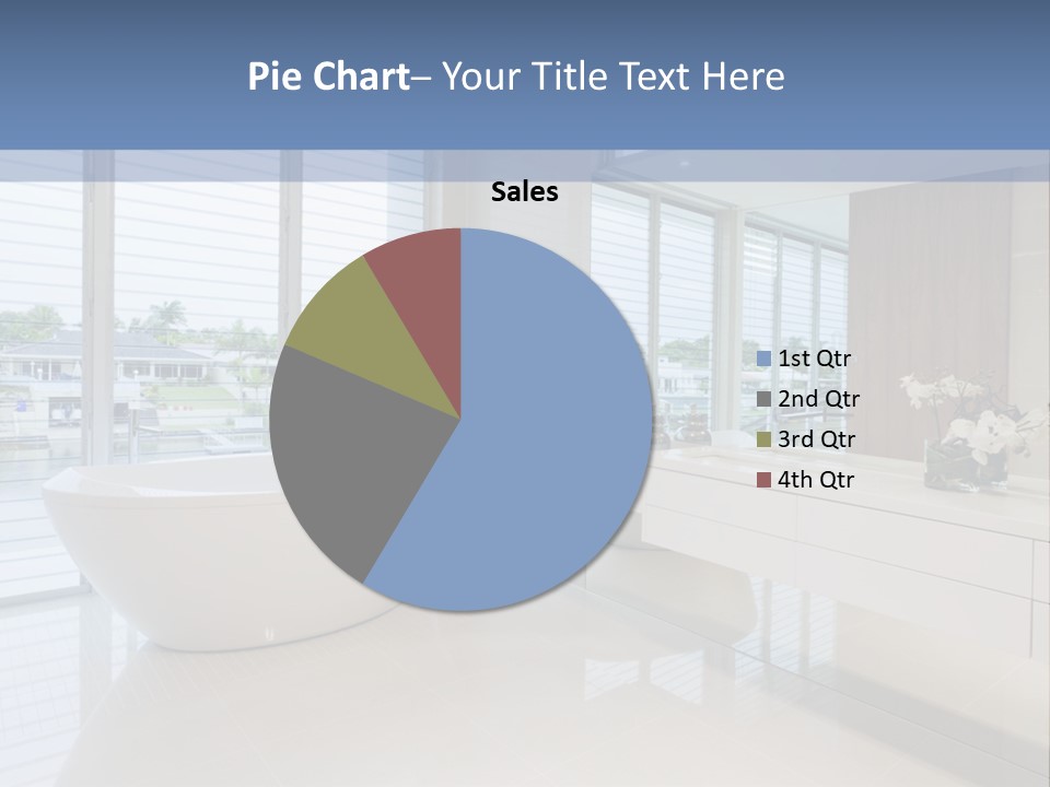 Large Bathroom PowerPoint Template