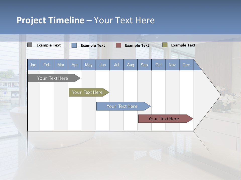 Large Bathroom PowerPoint Template