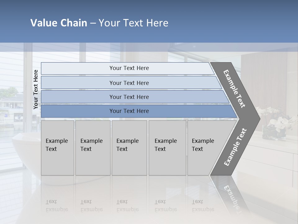 Large Bathroom PowerPoint Template