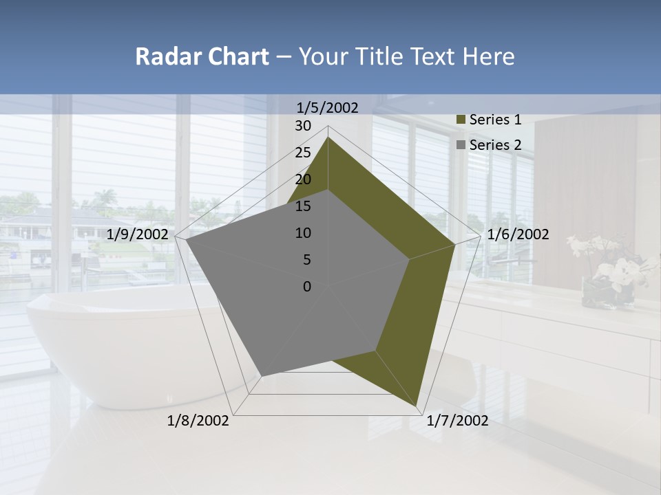 Large Bathroom PowerPoint Template