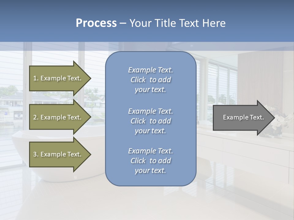Large Bathroom PowerPoint Template