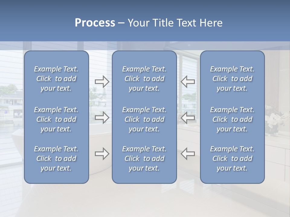 Large Bathroom PowerPoint Template