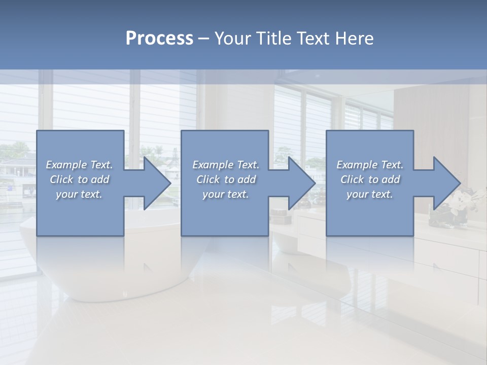Large Bathroom PowerPoint Template