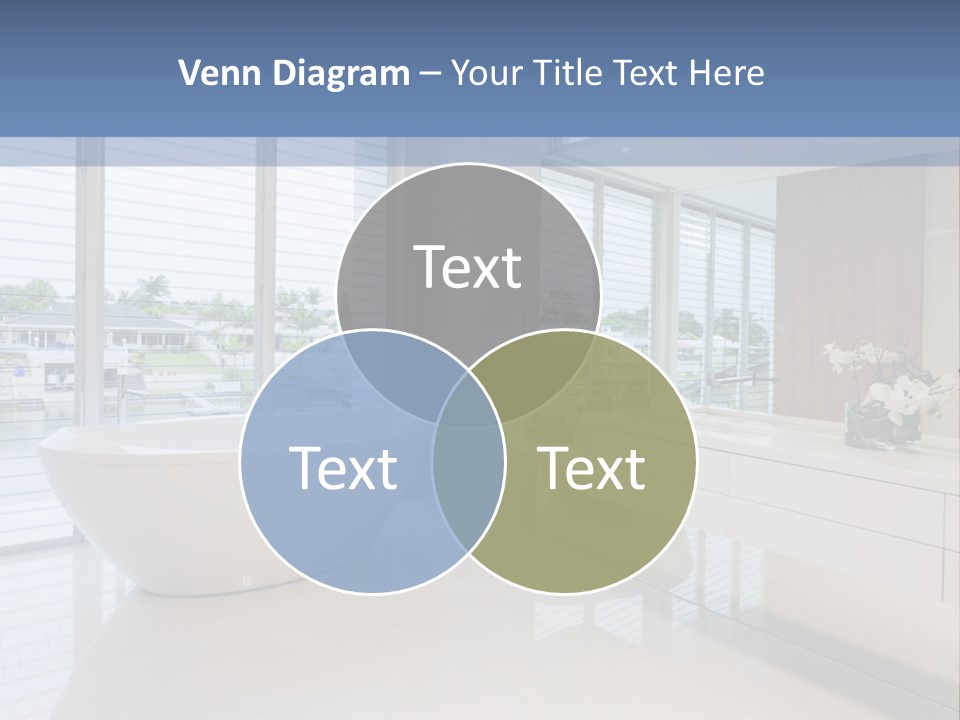 Large Bathroom PowerPoint Template