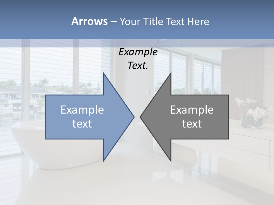 Large Bathroom PowerPoint Template
