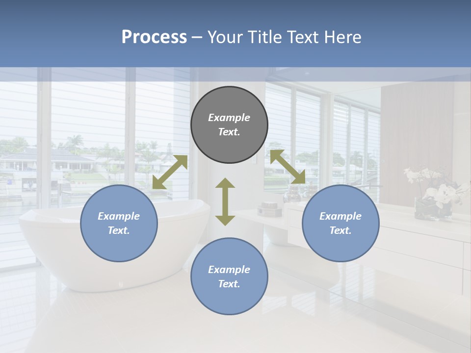 Large Bathroom PowerPoint Template