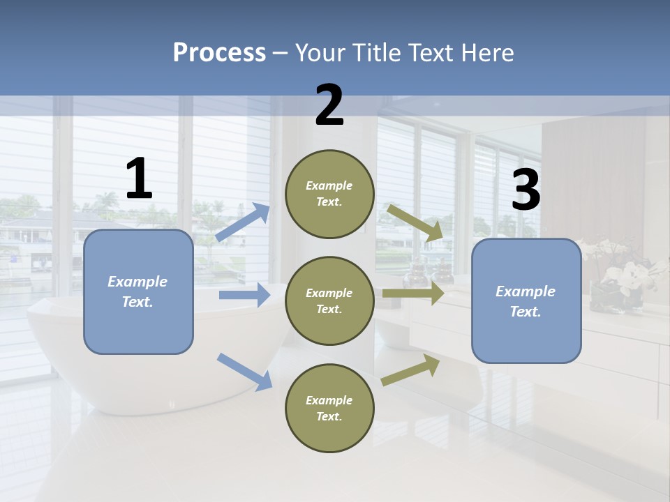 Large Bathroom PowerPoint Template