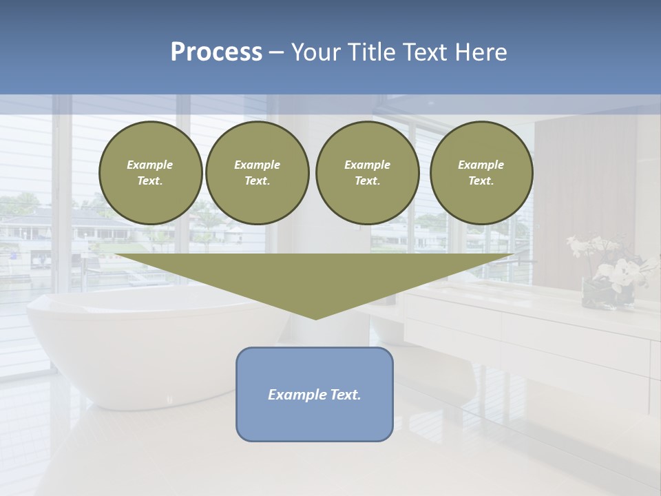 Large Bathroom PowerPoint Template