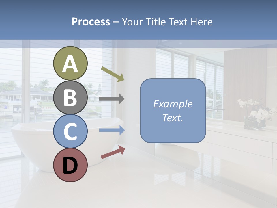 Large Bathroom PowerPoint Template