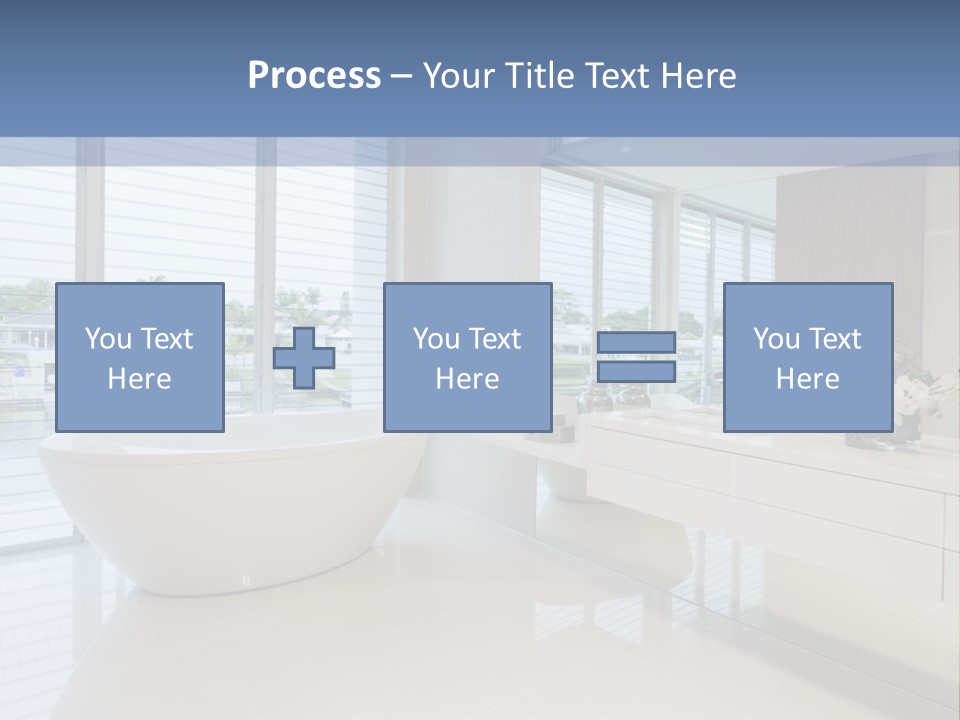 Large Bathroom PowerPoint Template