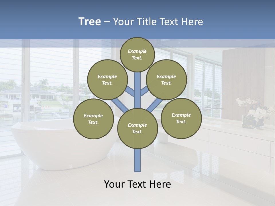 Large Bathroom PowerPoint Template