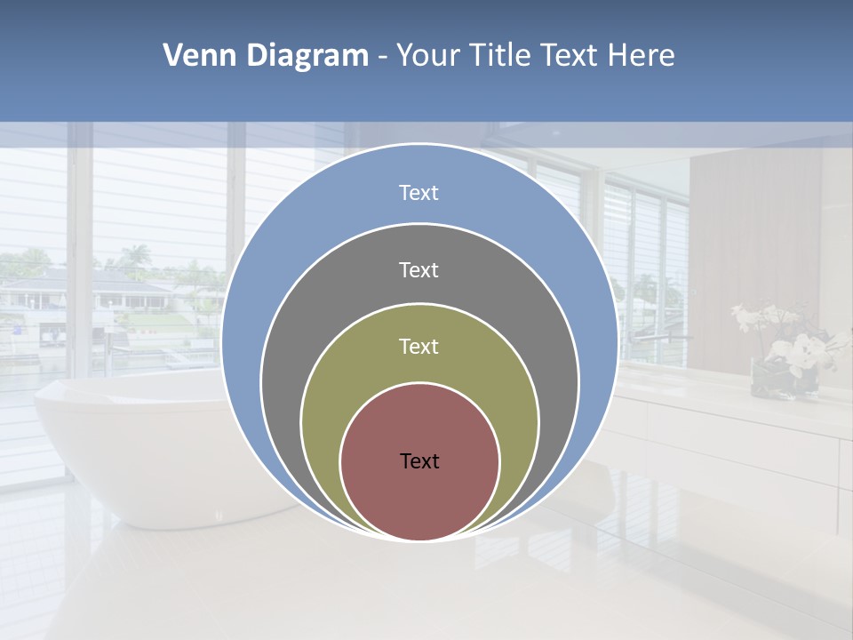 Large Bathroom PowerPoint Template