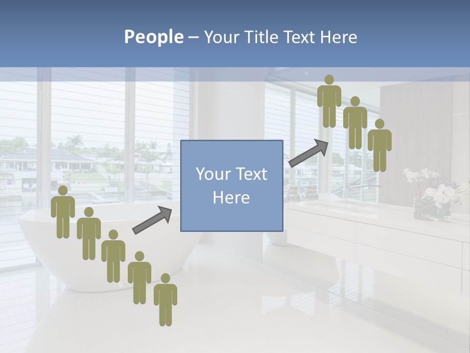 Large Bathroom PowerPoint Template