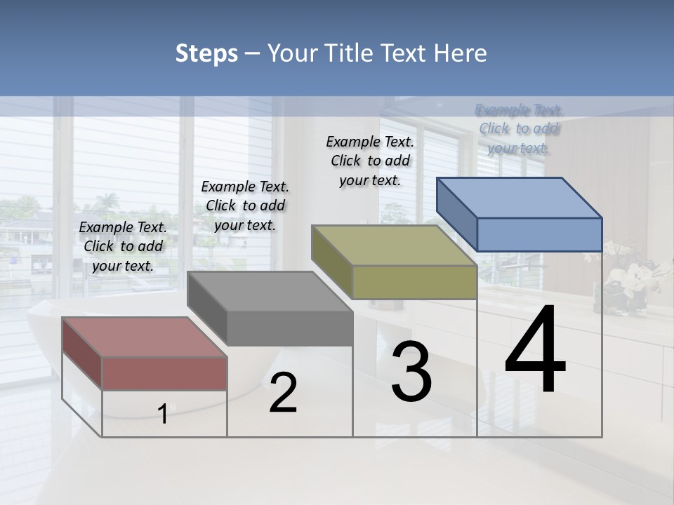 Large Bathroom PowerPoint Template