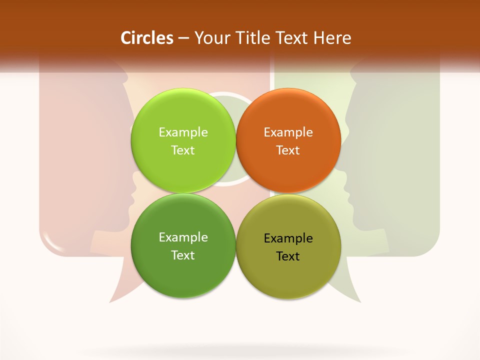 Communication Puzzle PowerPoint Template