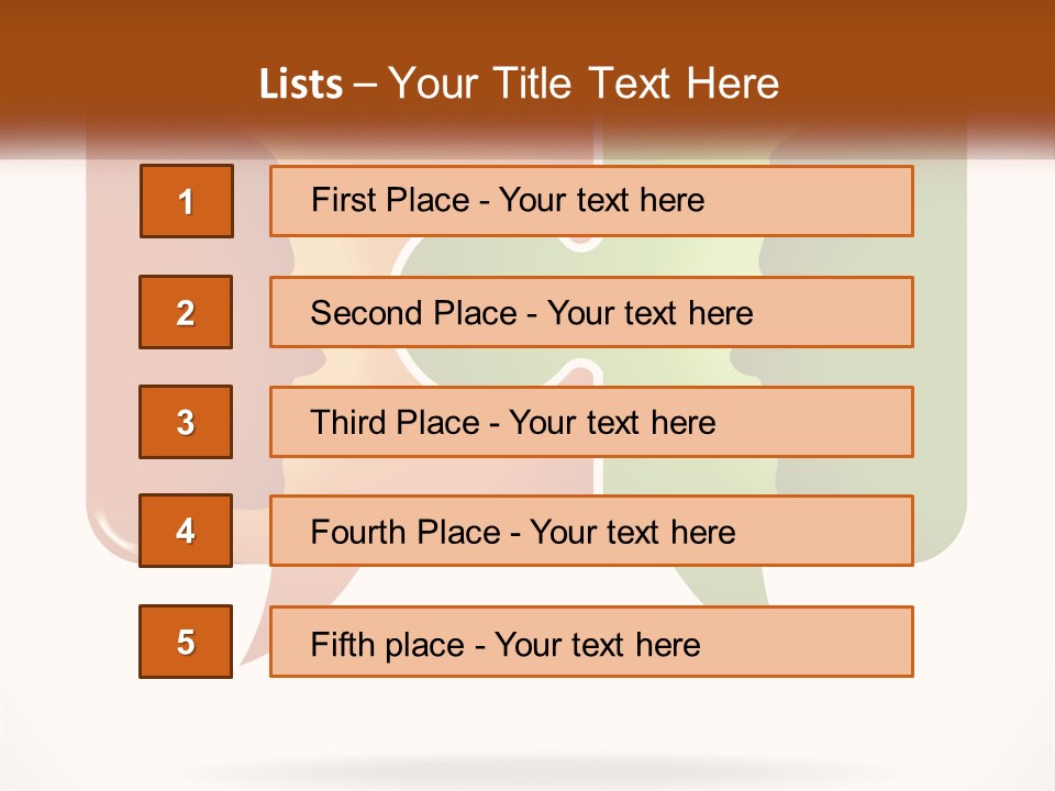 Communication Puzzle PowerPoint Template