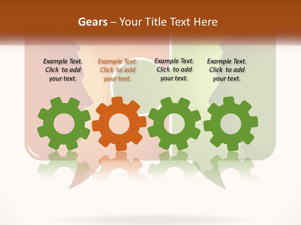 Communication Puzzle PowerPoint Template