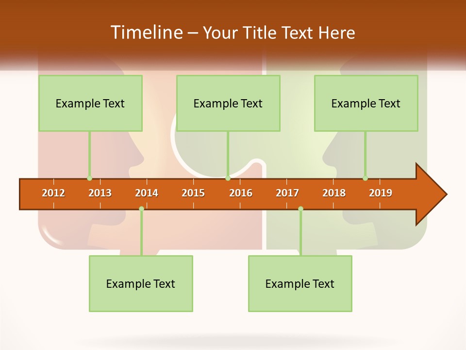 Communication Puzzle PowerPoint Template