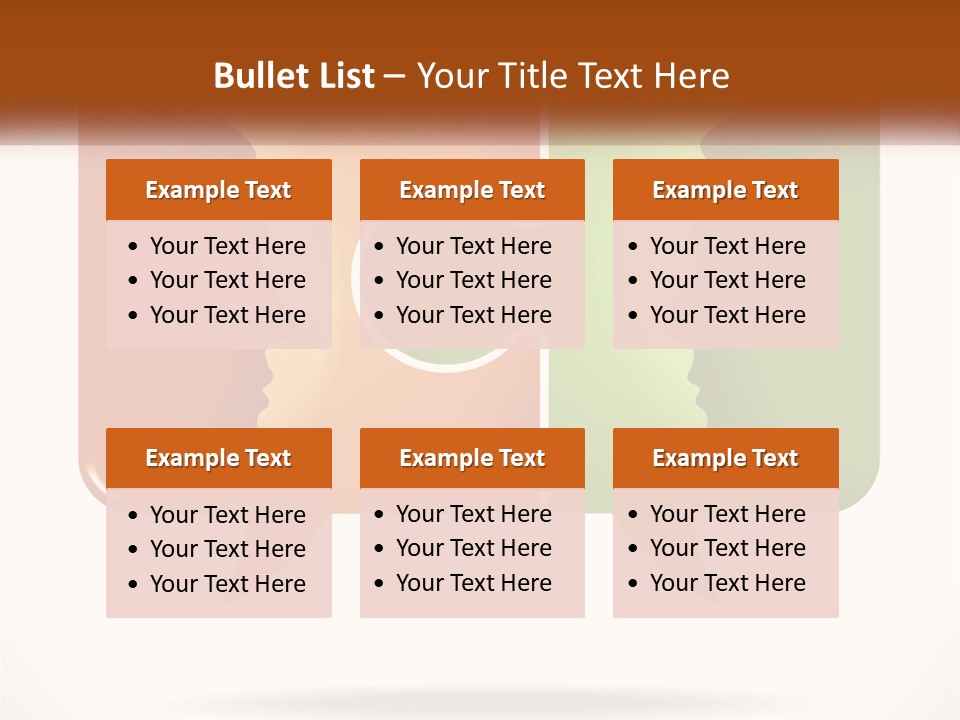 Communication Puzzle PowerPoint Template