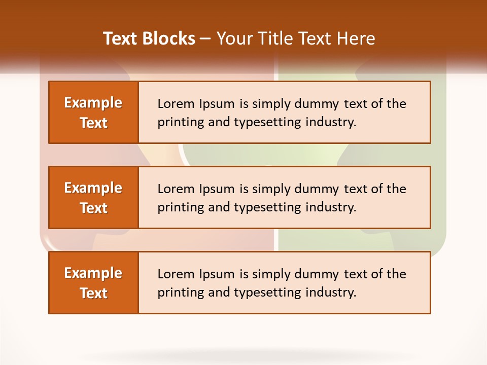 Communication Puzzle PowerPoint Template