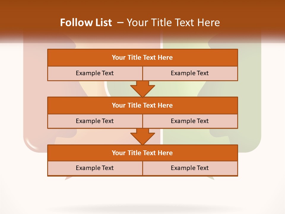 Communication Puzzle PowerPoint Template
