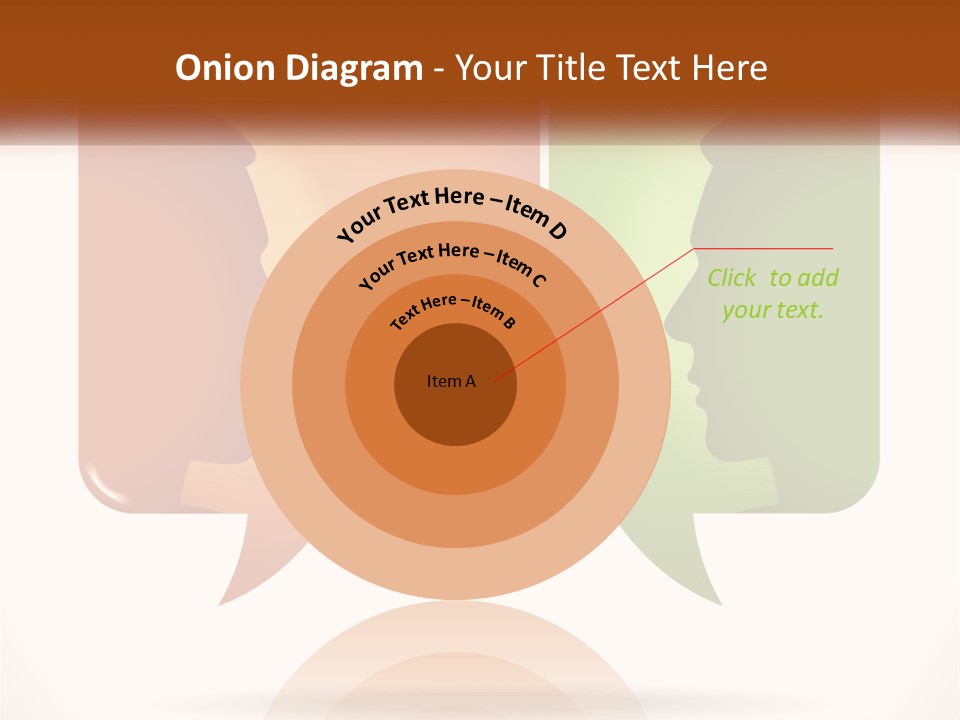 Communication Puzzle PowerPoint Template