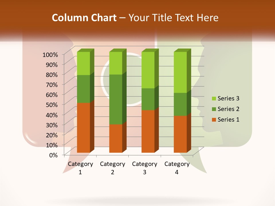 Communication Puzzle PowerPoint Template